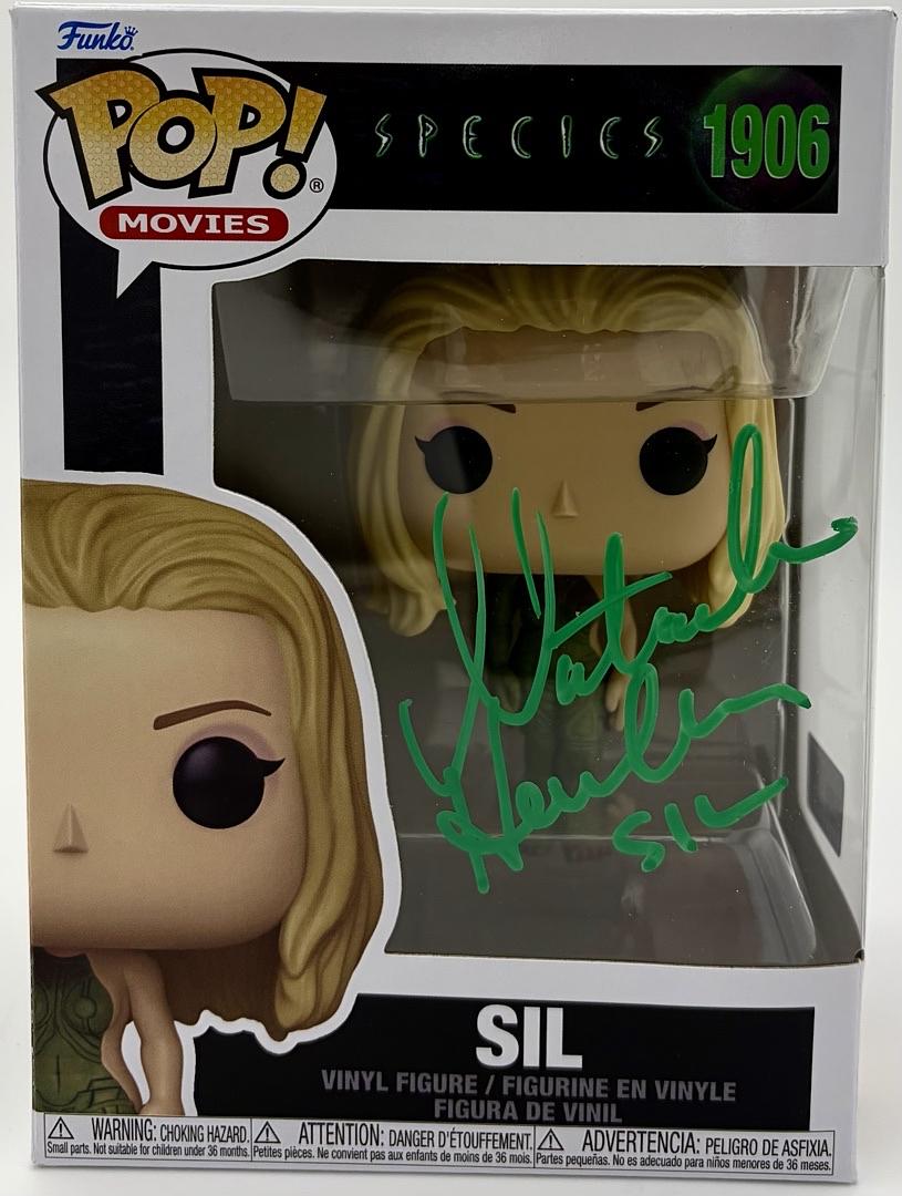 Natasha Henstridge signed "Sil" Funko #1906 (Species) - Zobie